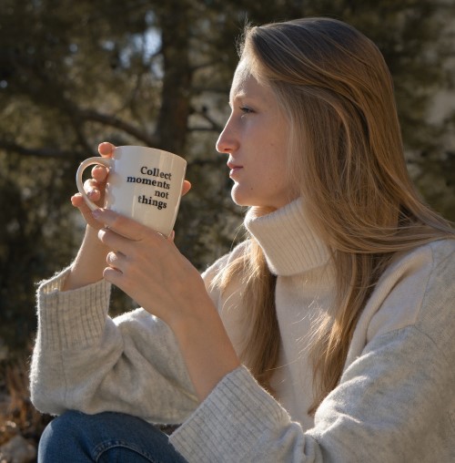 Collect moments not things - Tasse