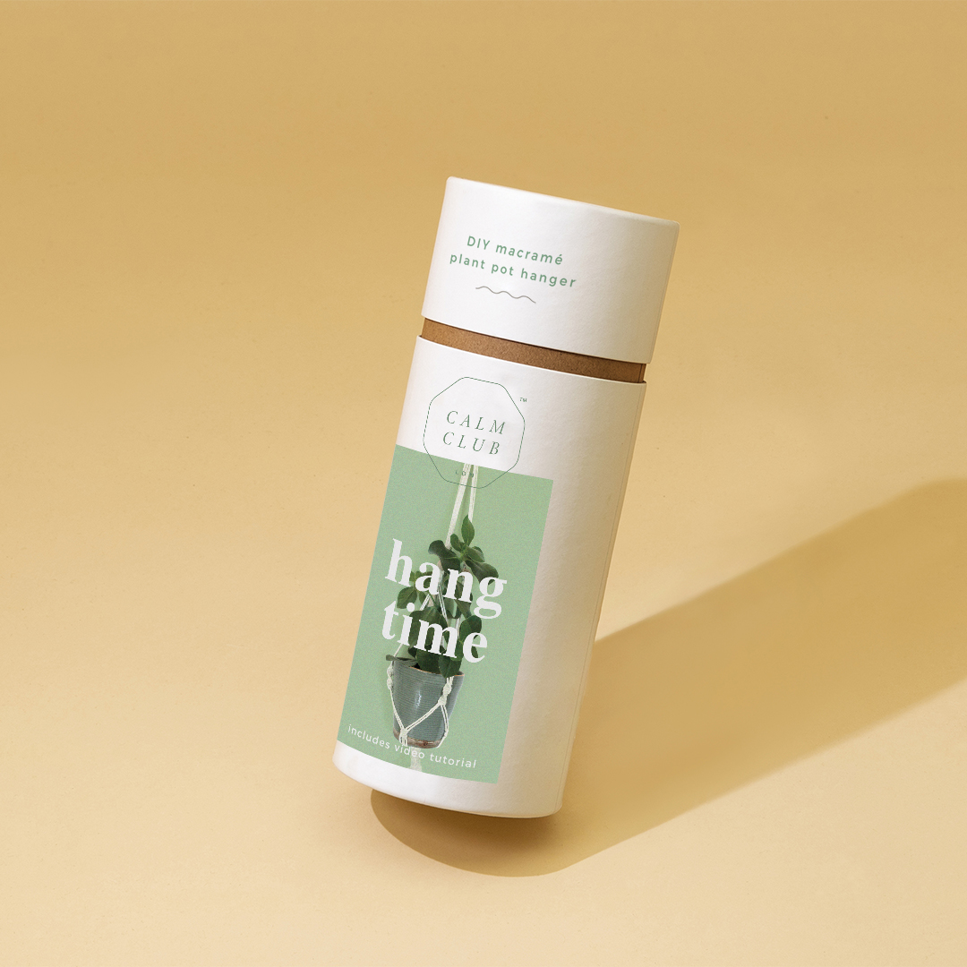Hang Time - DIY Makramee Pflanzenhänger