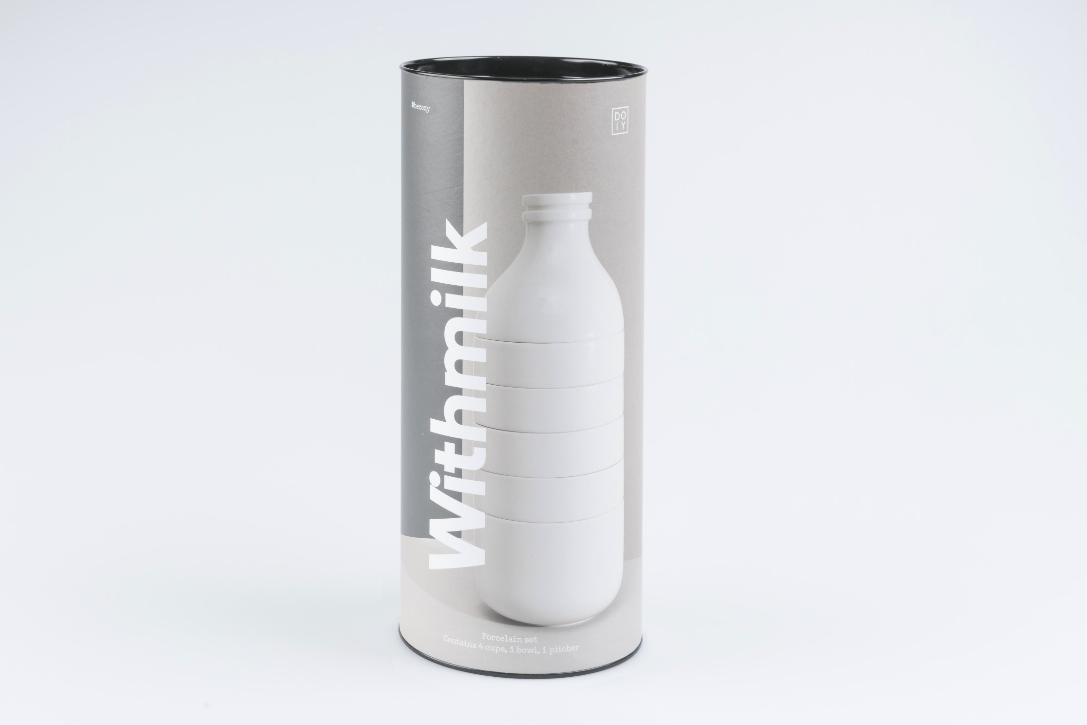 Withmilk - Tee-/Kaffee-Service in Milchflaschenform