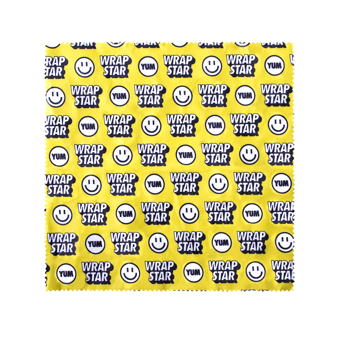 Wrap Star - Wiederverwendbare Frischhaltefolie (28cm x 28cm)