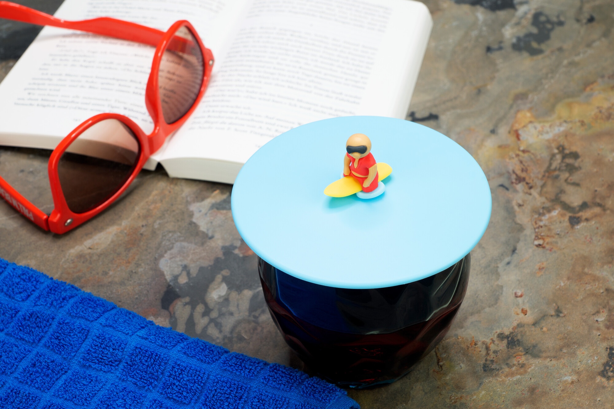 Mein Deckel - Strandwache - Silikon Deckel