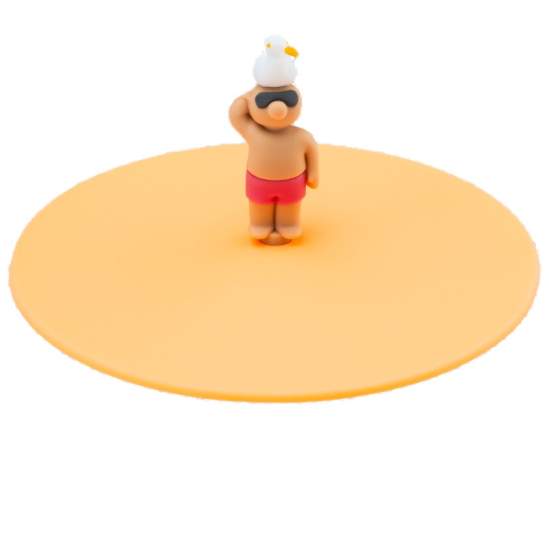 Mein Deckel - Beach Friends Sam Seagull - Silikon Deckel