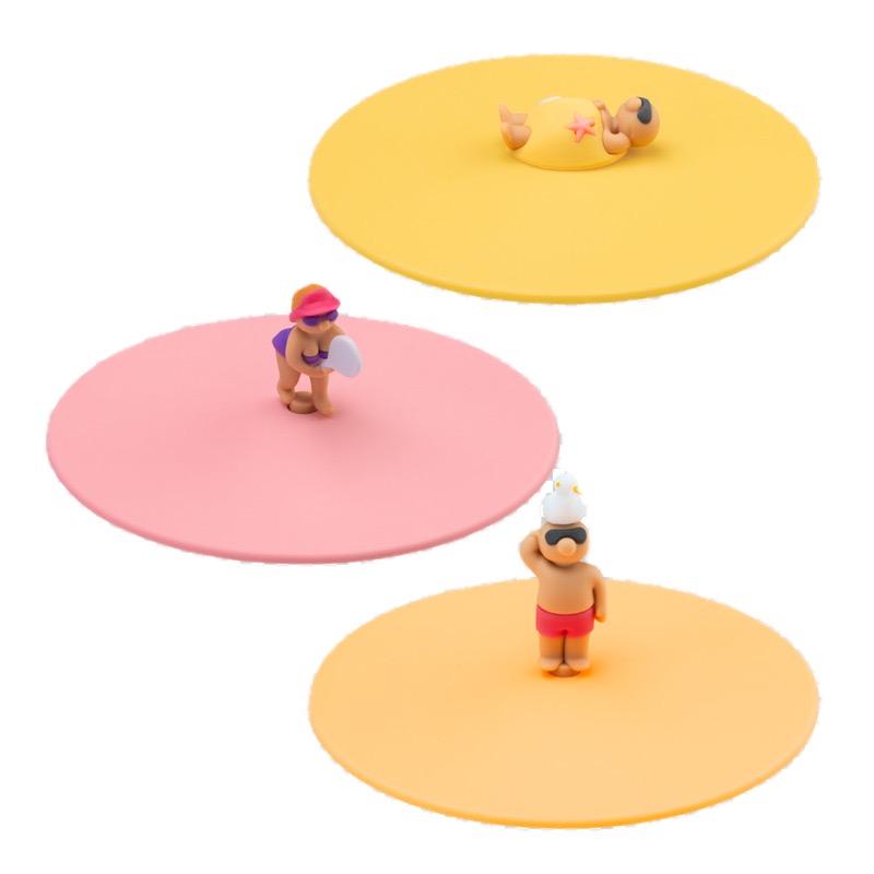 Mein Deckel - Beach Friends Sam Seagull - Silikon Deckel