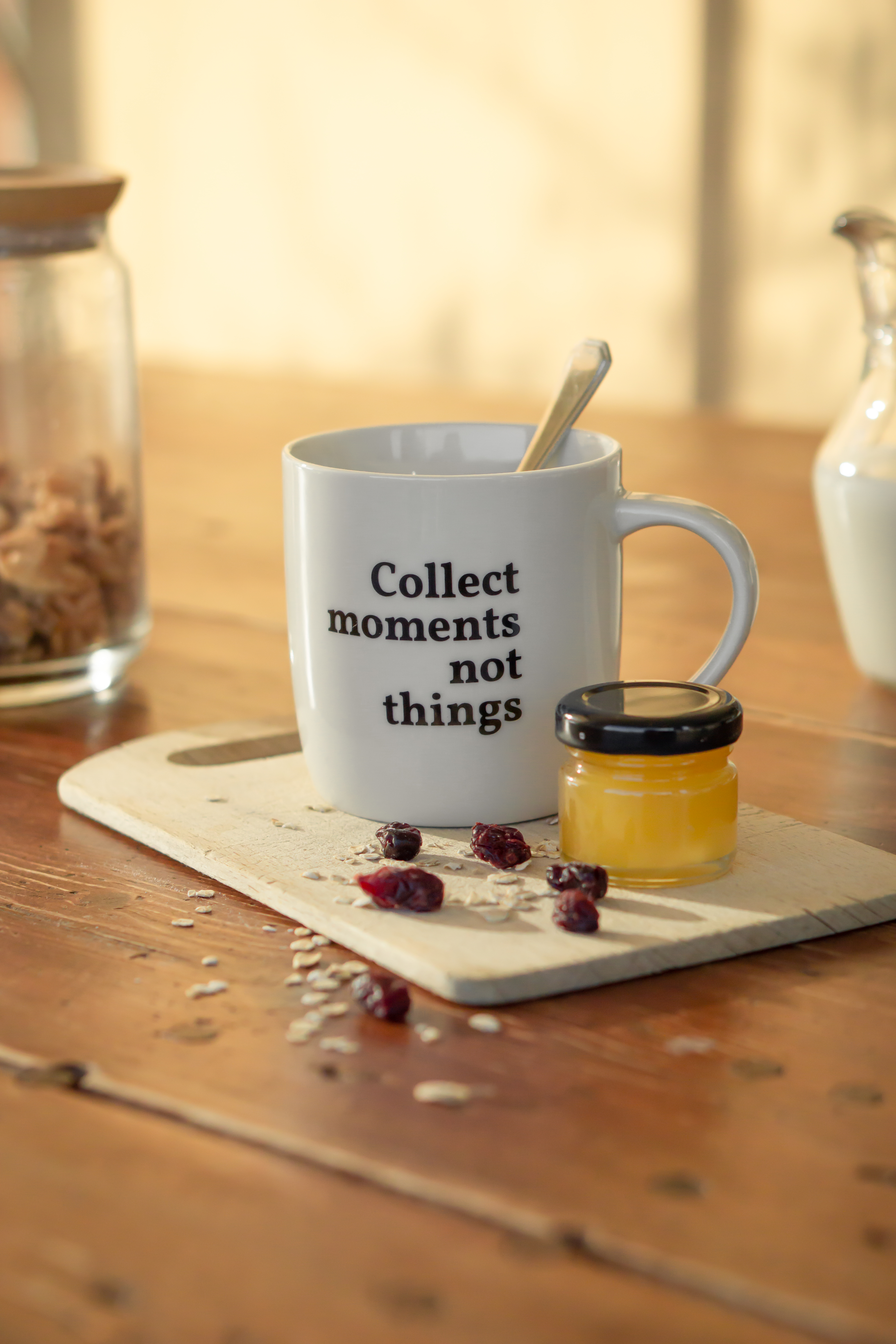 Collect moments not things - Tasse