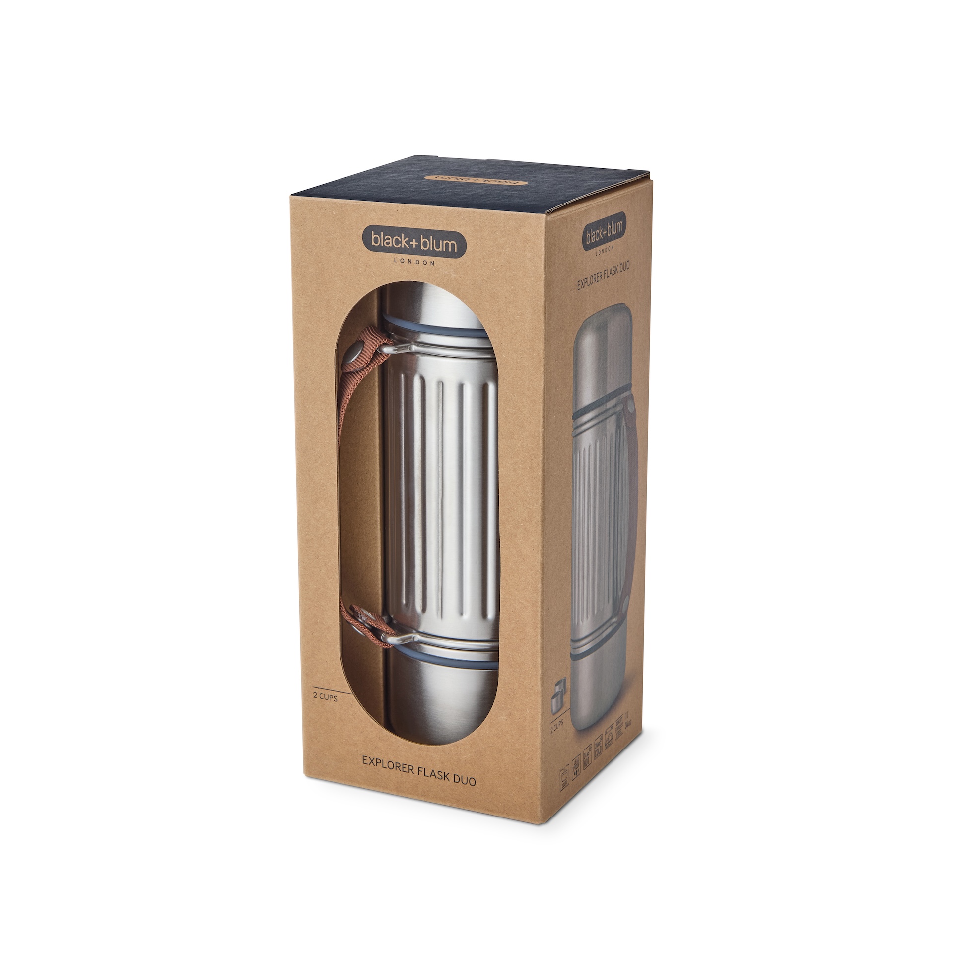 Explorer Flask Duo - Edelstahl-Flasche
