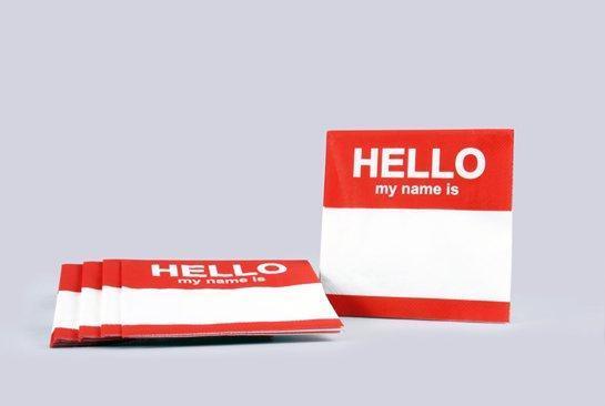 Tagged Napkins 20 Pcs - Servietten