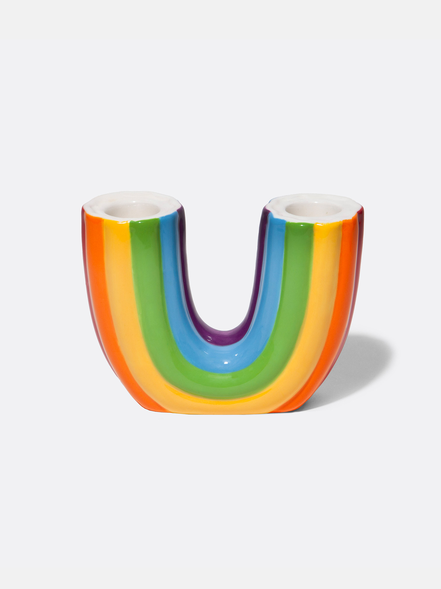 Rainbow Candle Holder- Kerzenhalter