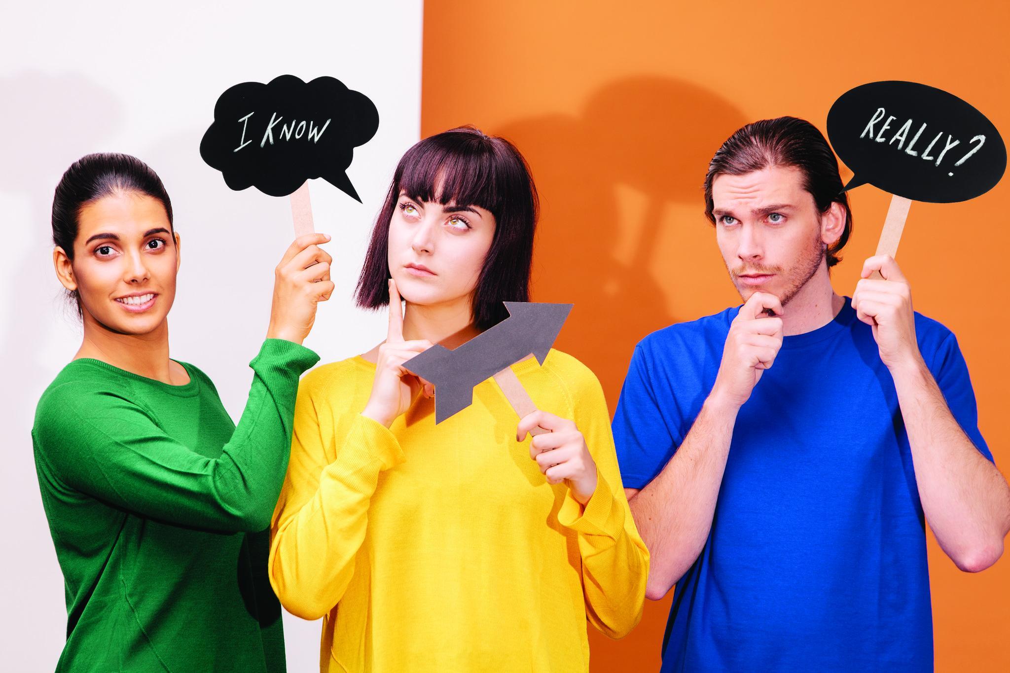 Set of three slate boards with chalks