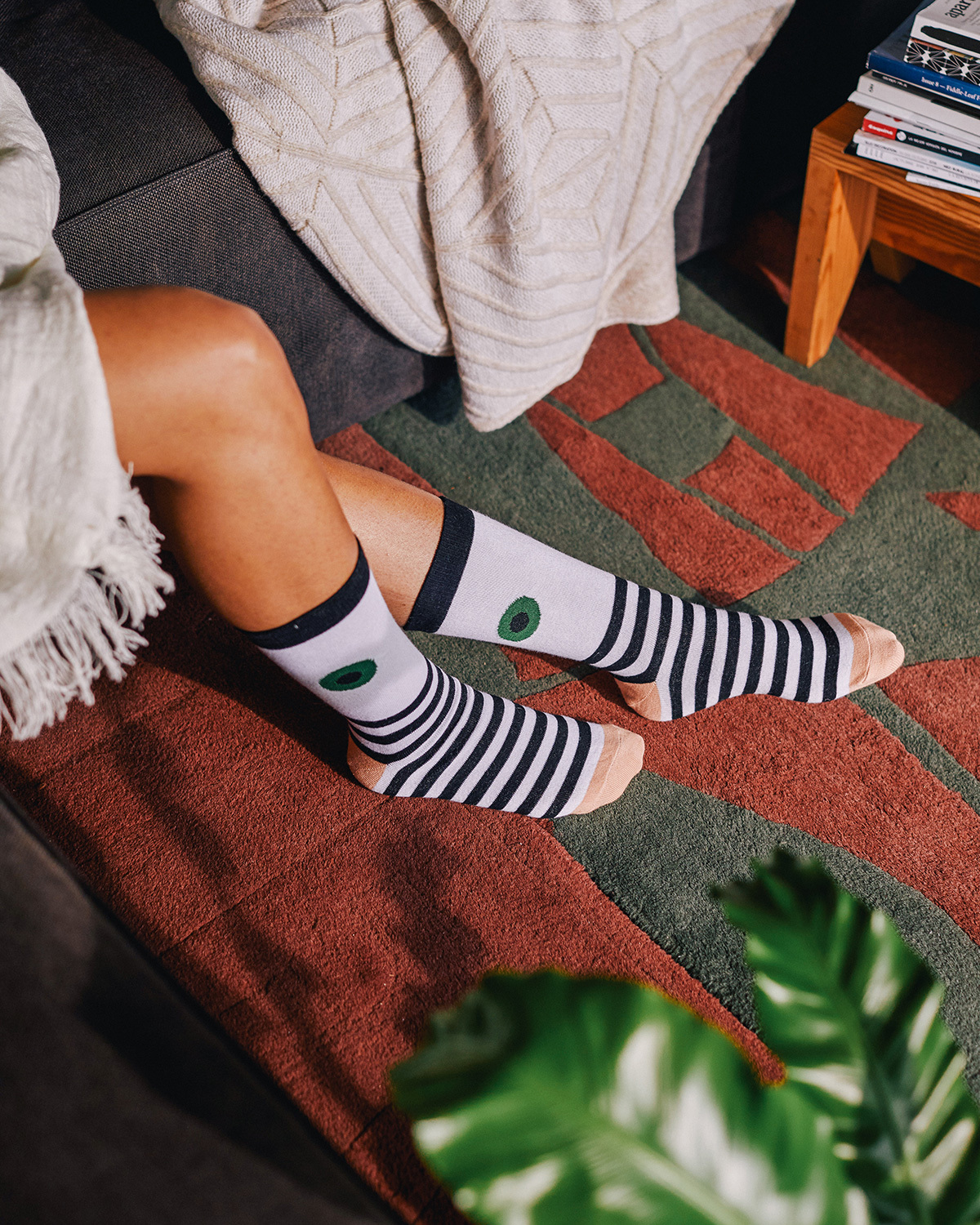 One pair of socks, one size fits all