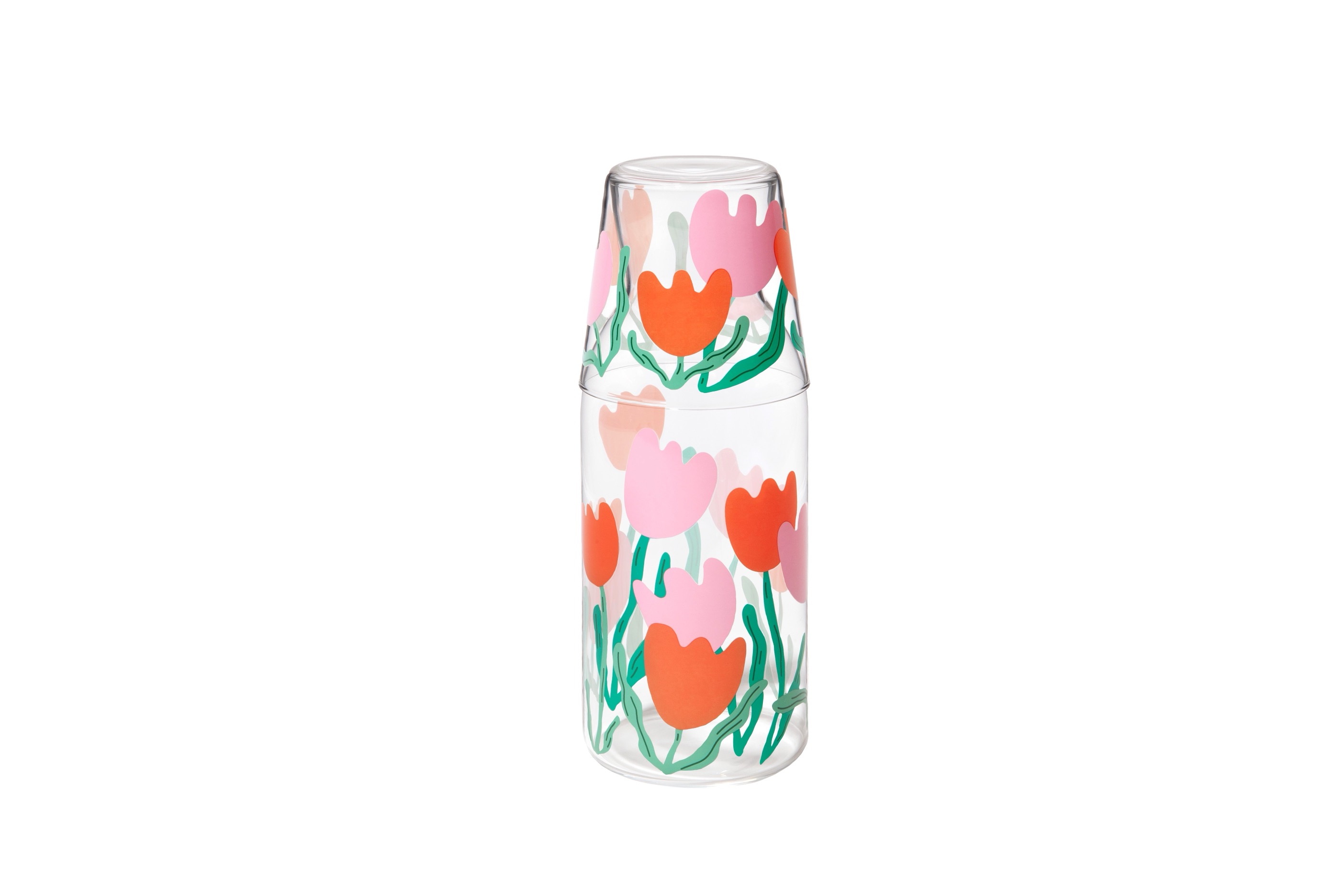Bloom Jar&amp;Glass - Karaffe mit Glas