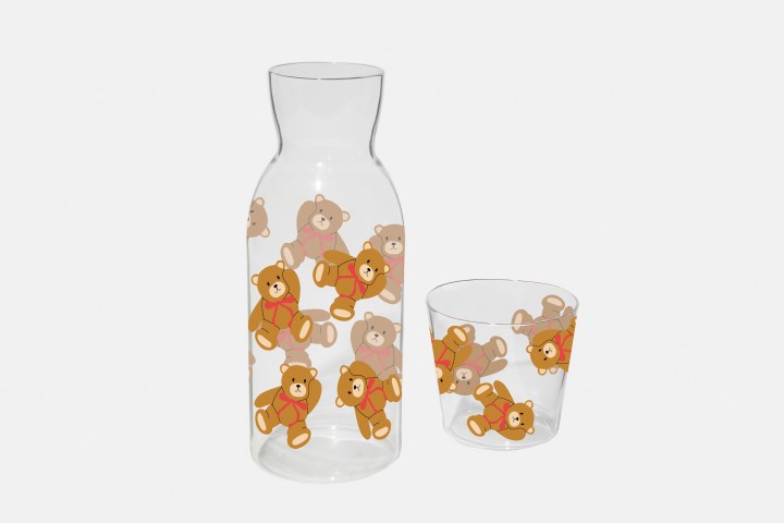 Teddy Jar &amp; Glass - Karaffe mit Glas