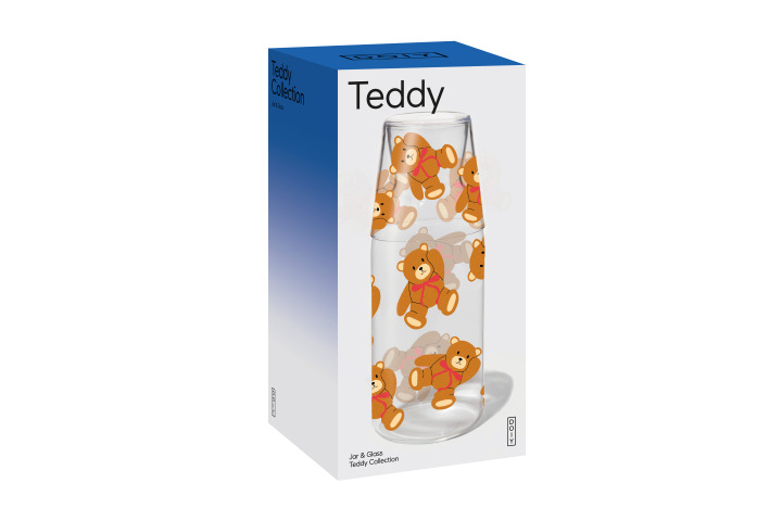 Teddy Jar & Glass - Karaffe mit Glas