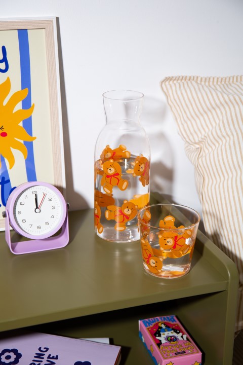 Teddy Jar & Glass - Karaffe mit Glas