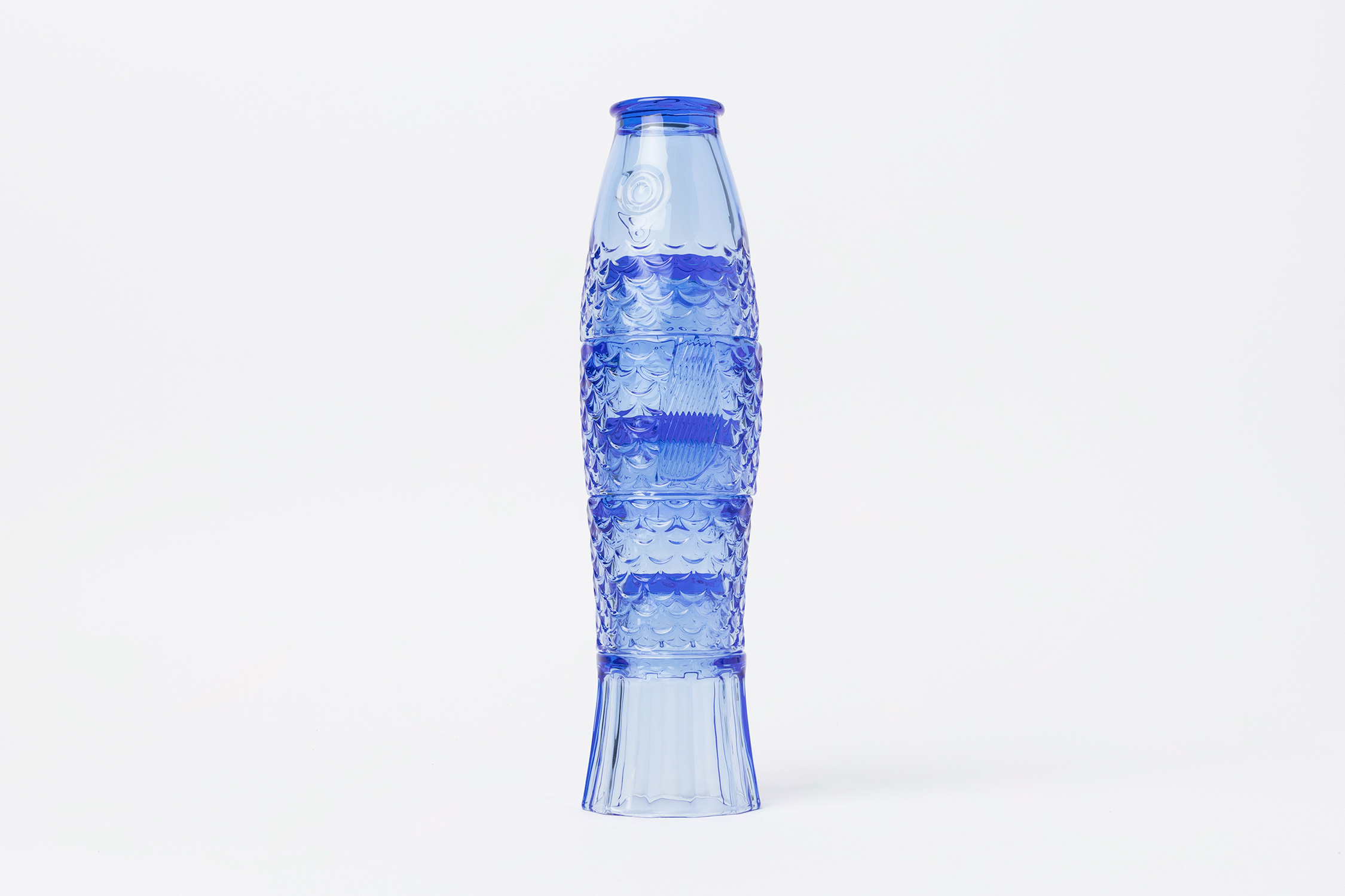 Set of four stackable glasses