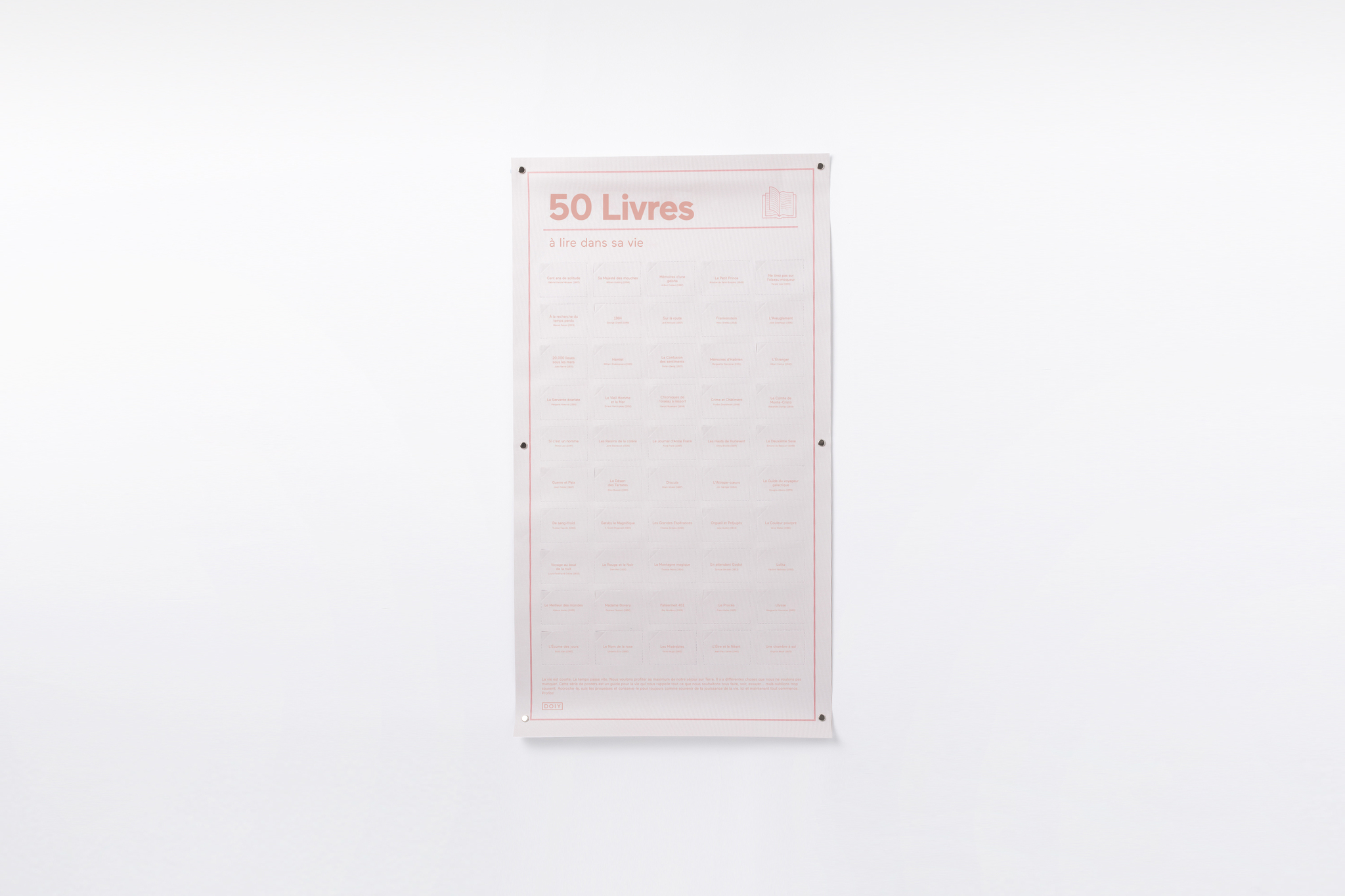 Compilation incroyable de les 50 livres les plus l