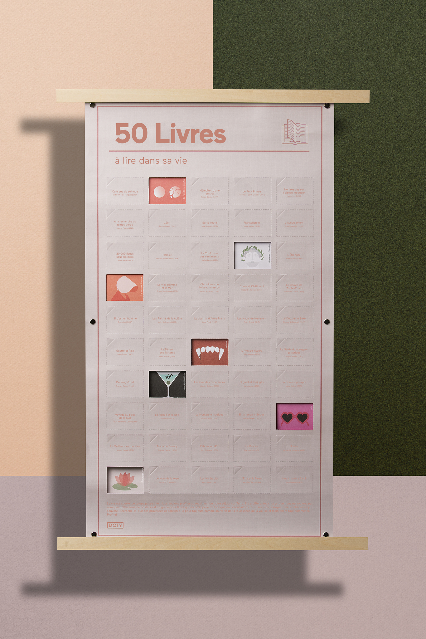 Compilation incroyable de les 50 livres les plus l