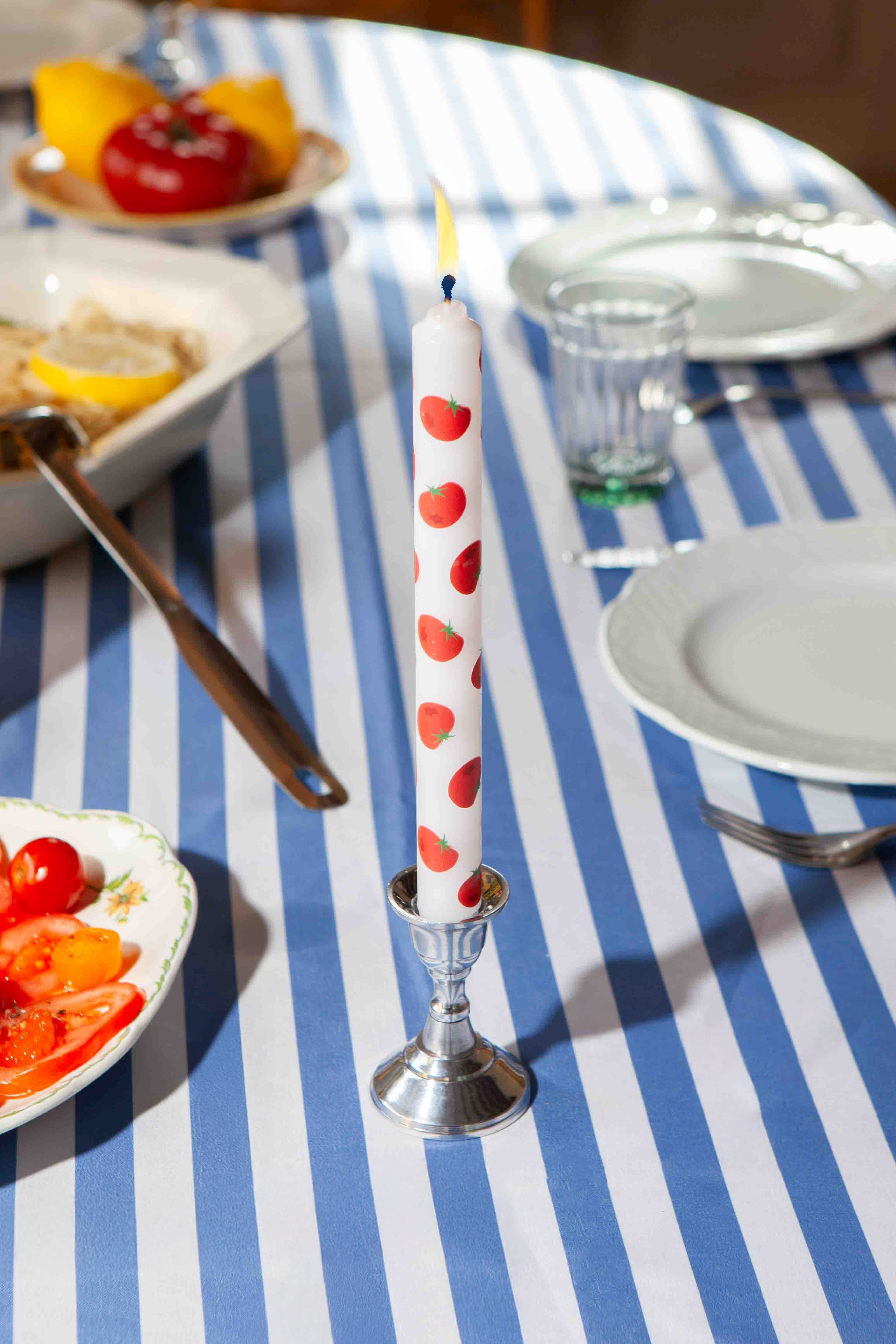 Dolce Vita Taper Candles Tomato - Kerze