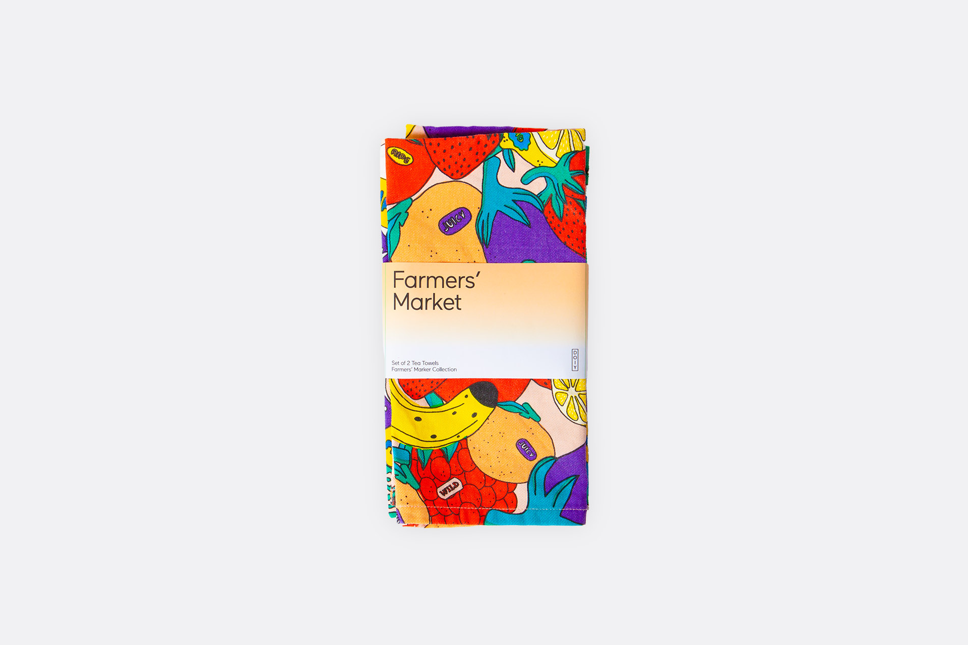 Jar&Glass Farmer's Market - Geschirrtuch