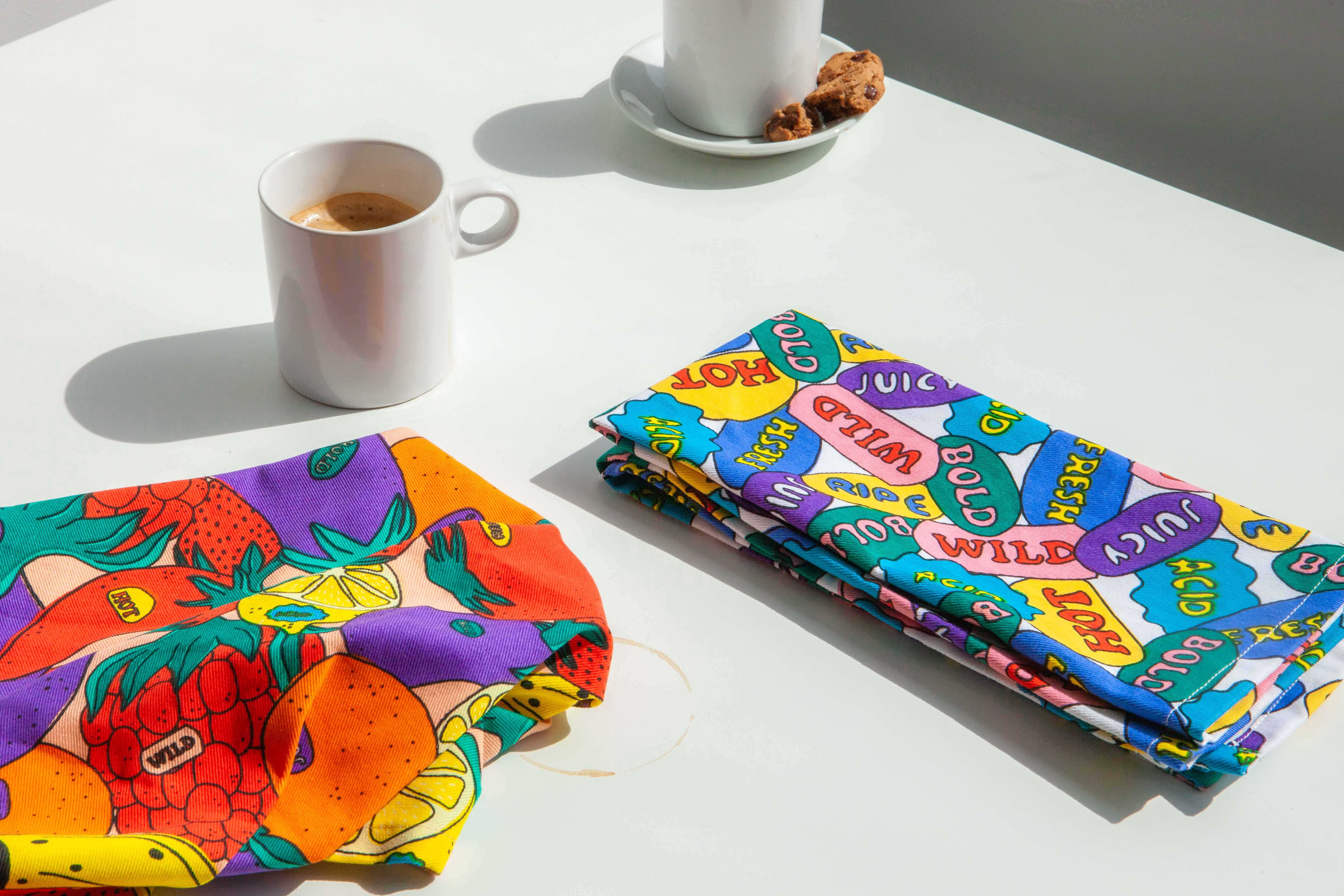 Jar&Glass Farmer's Market - Geschirrtuch