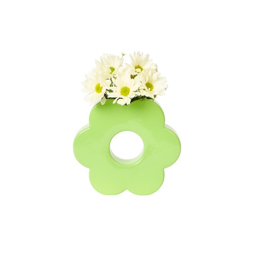 Daisy, Vase, Green
