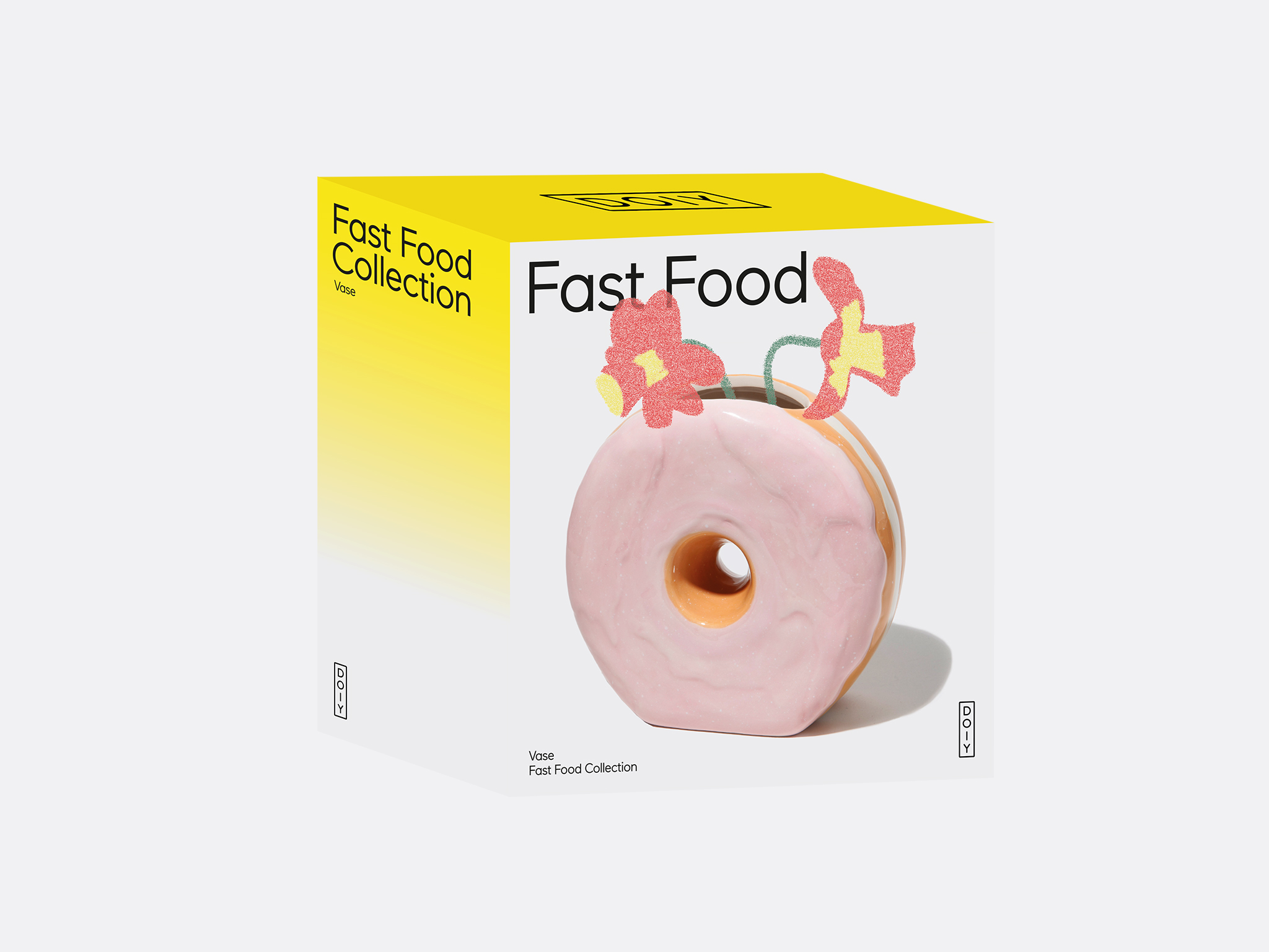 Fast Food Donut - Vase
