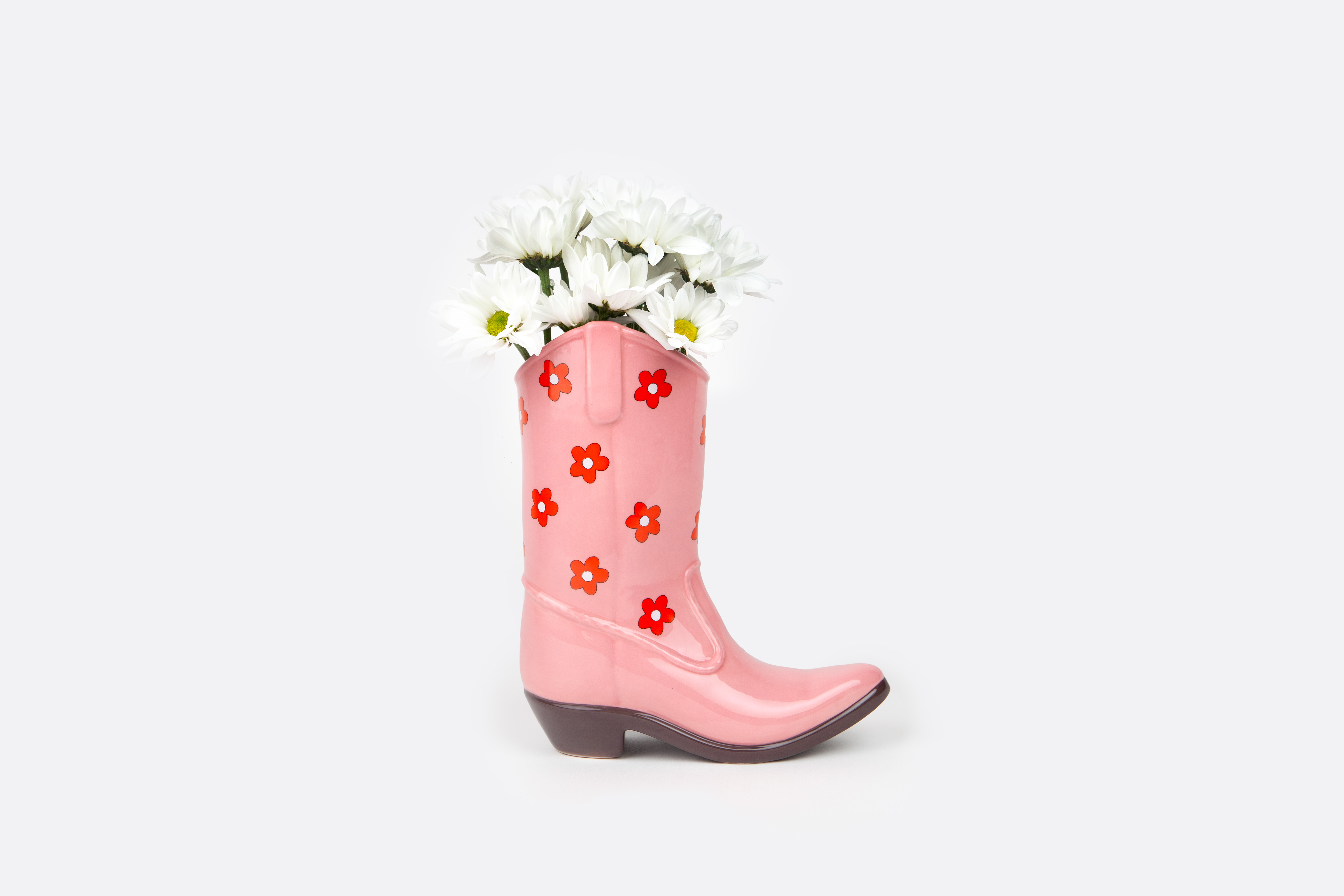Rodeo Cowboy Boot, Vase