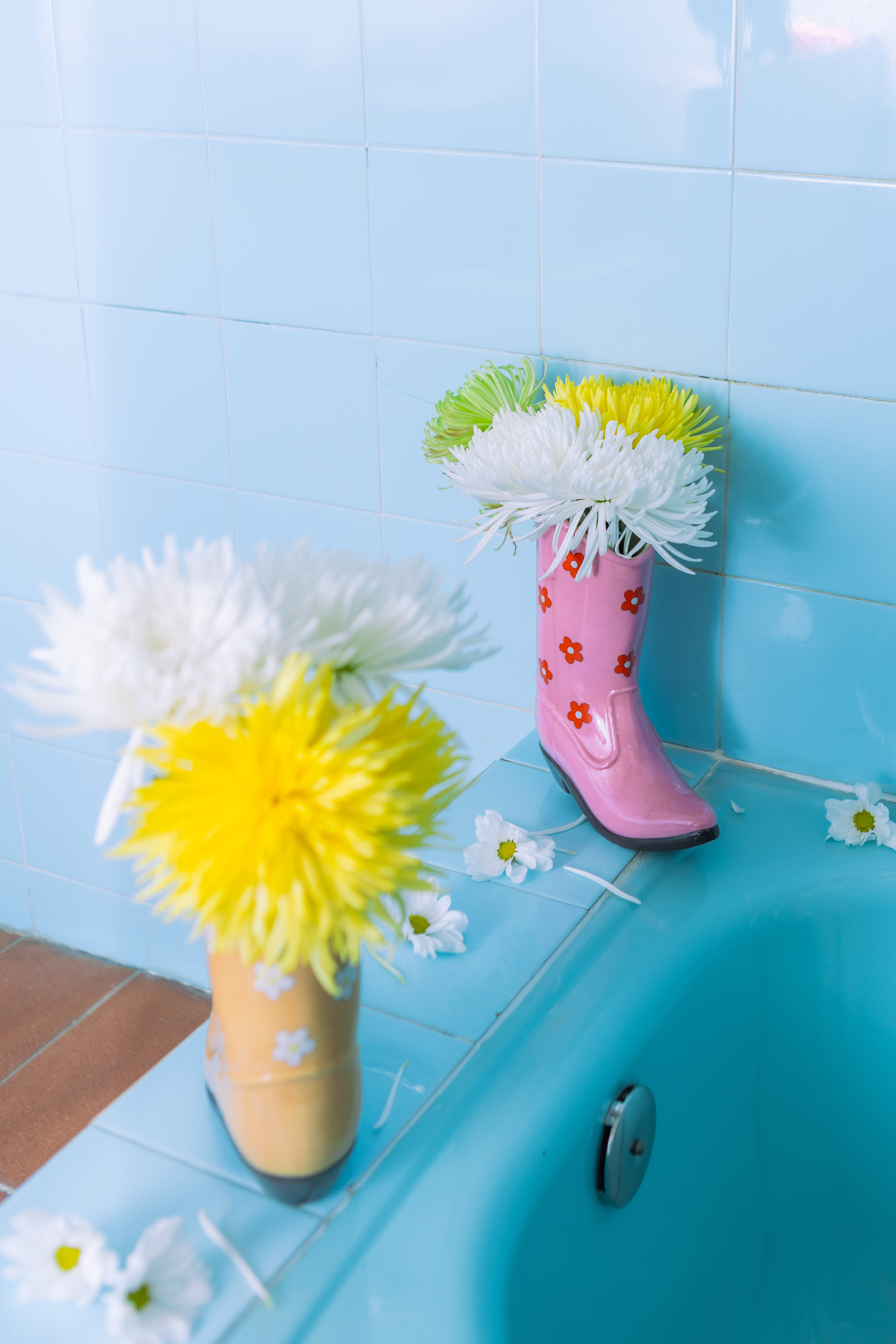 Rodeo Cowboy Boot, Vase