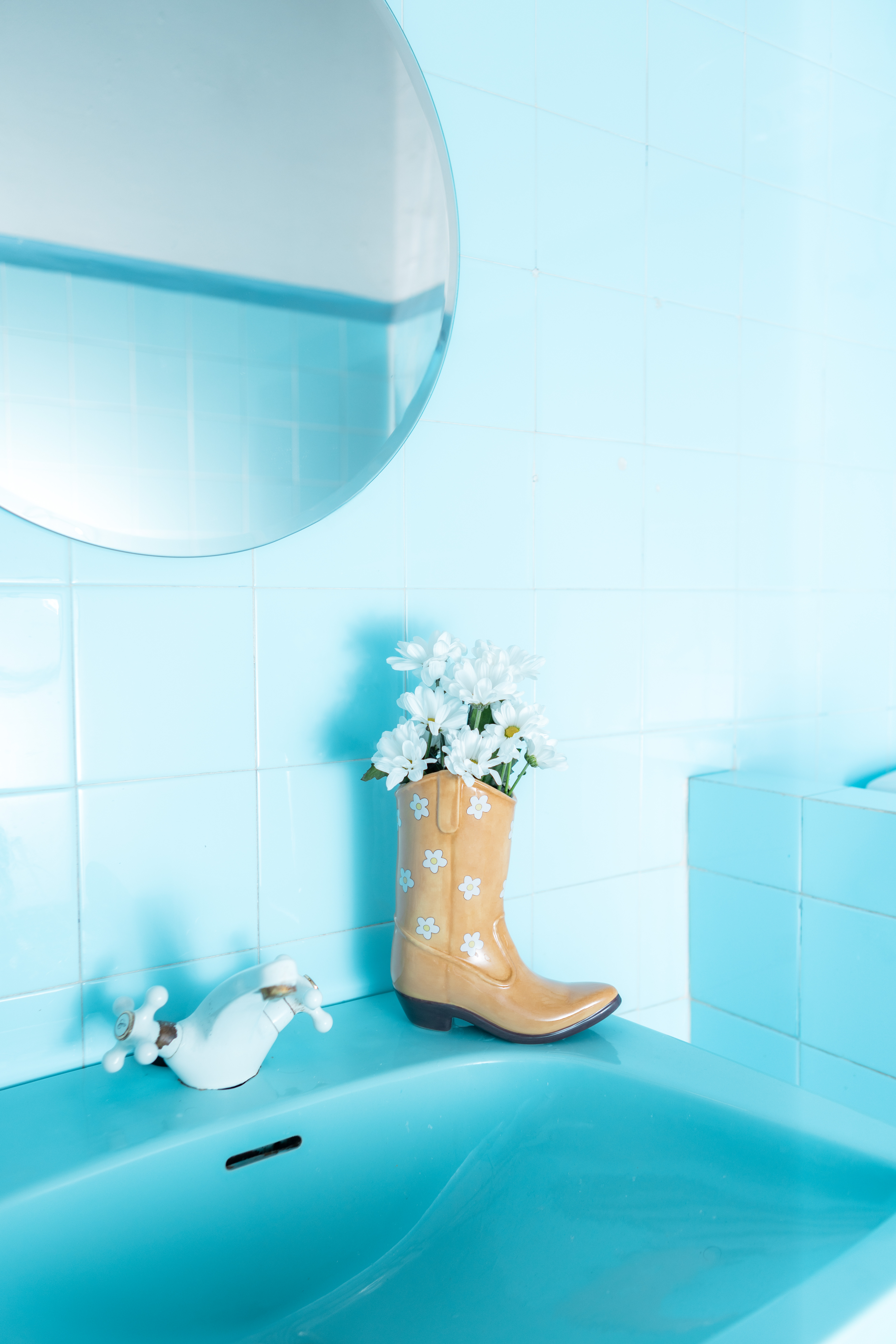 Rodeo Cowboy Boot, Vase