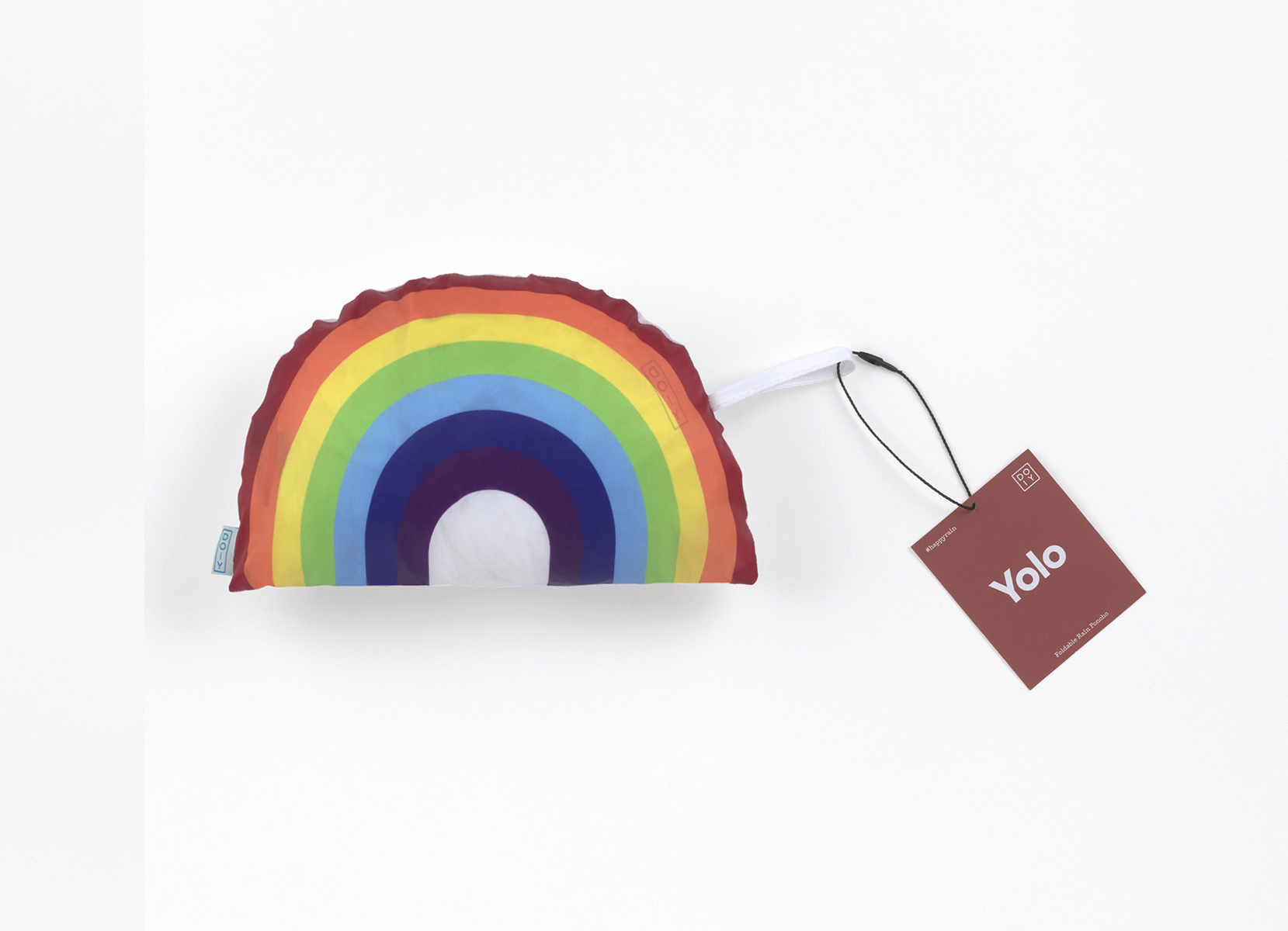 Foldable Rain Poncho, unique size