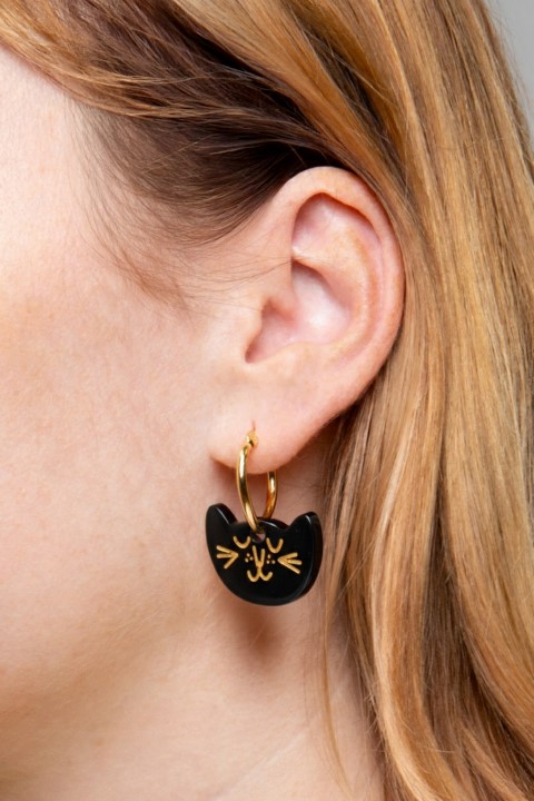 Cat Earrings - Ohrringe