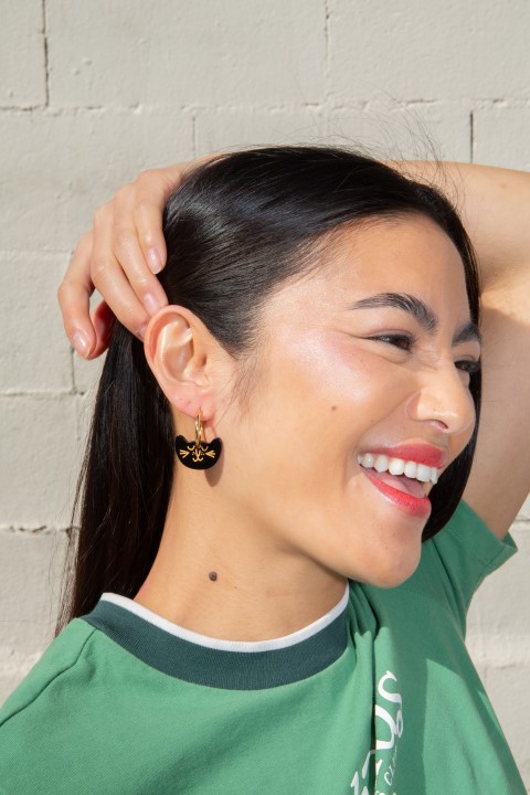 Cat Earrings - Ohrringe