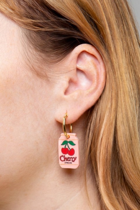 Cherry Soda Earrings - Ohrringe