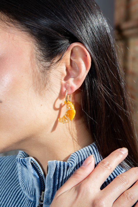 Croissant Earrings - Ohrringe