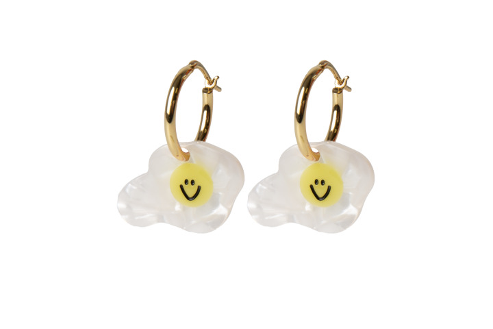 Fried Egg Earrings - Ohrringe