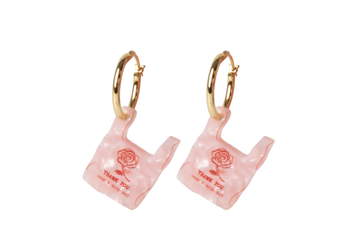 Thank You Bag Earrings - Ohrringe