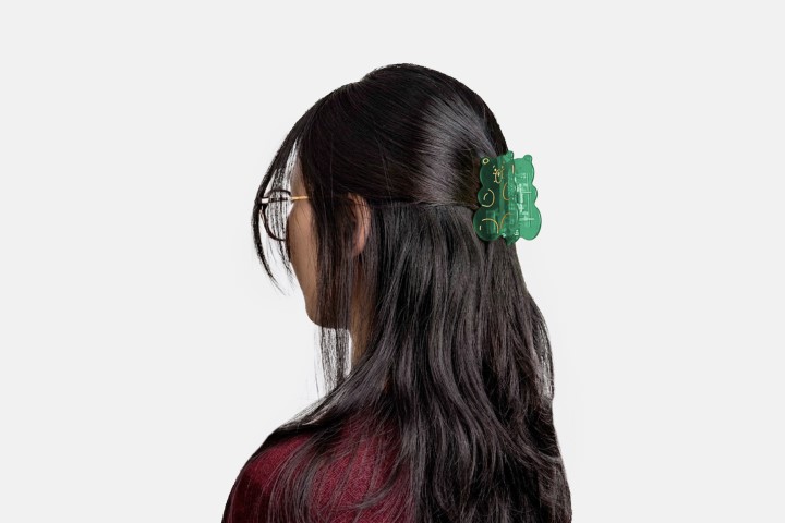 Gummy Bear Hair Claws Green - Haarklammer