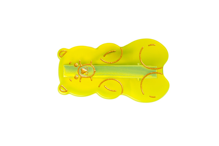 Gummy Bear Yellow Hair Clips - Haarspange