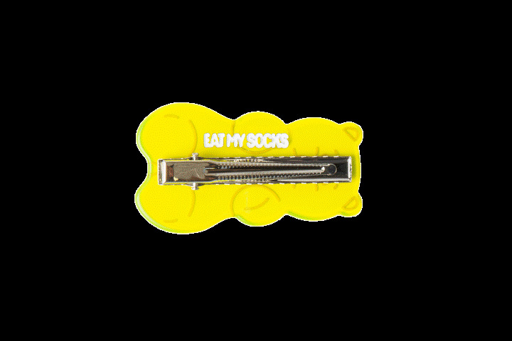 Gummy Bear Yellow Hair Clips - Haarspange