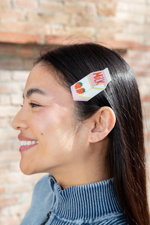 Strawberry Milk Hair Clips - Haarspange