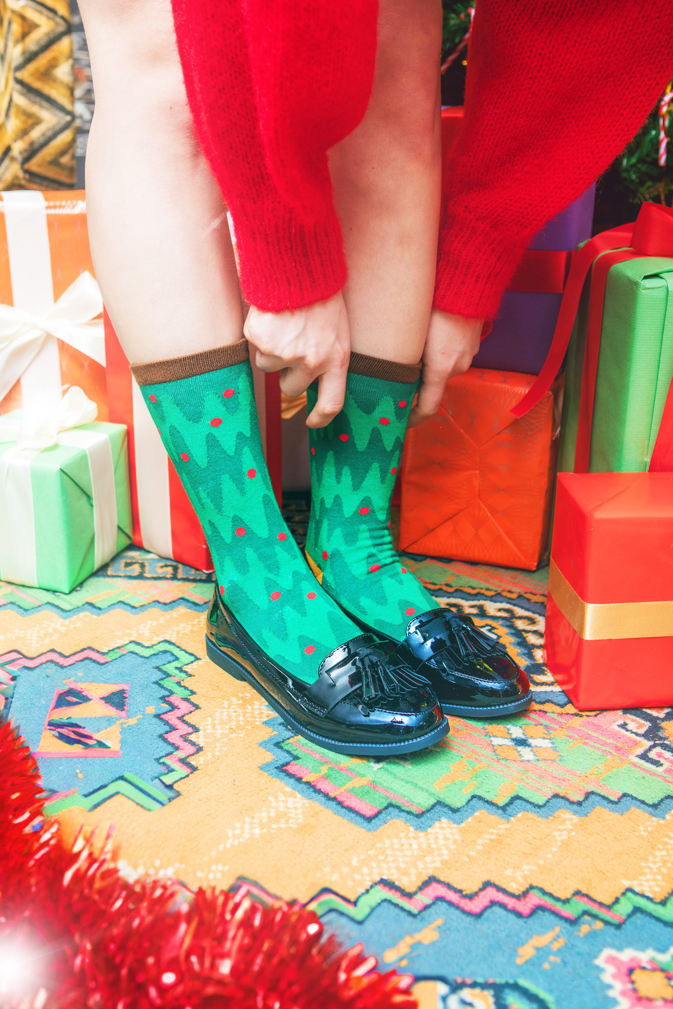 Trend Xmas Tree - Socken