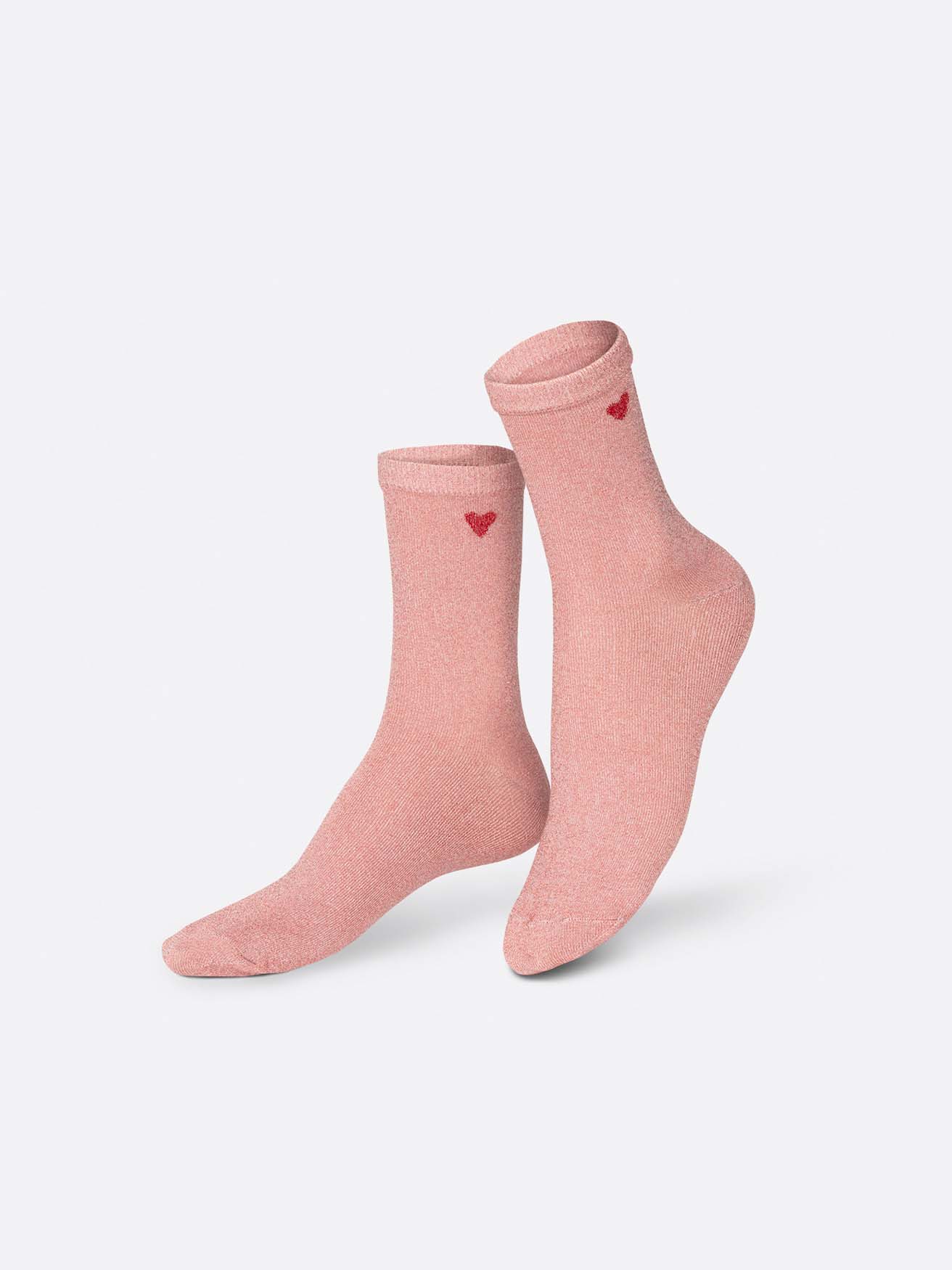 Love Me Socken, pink