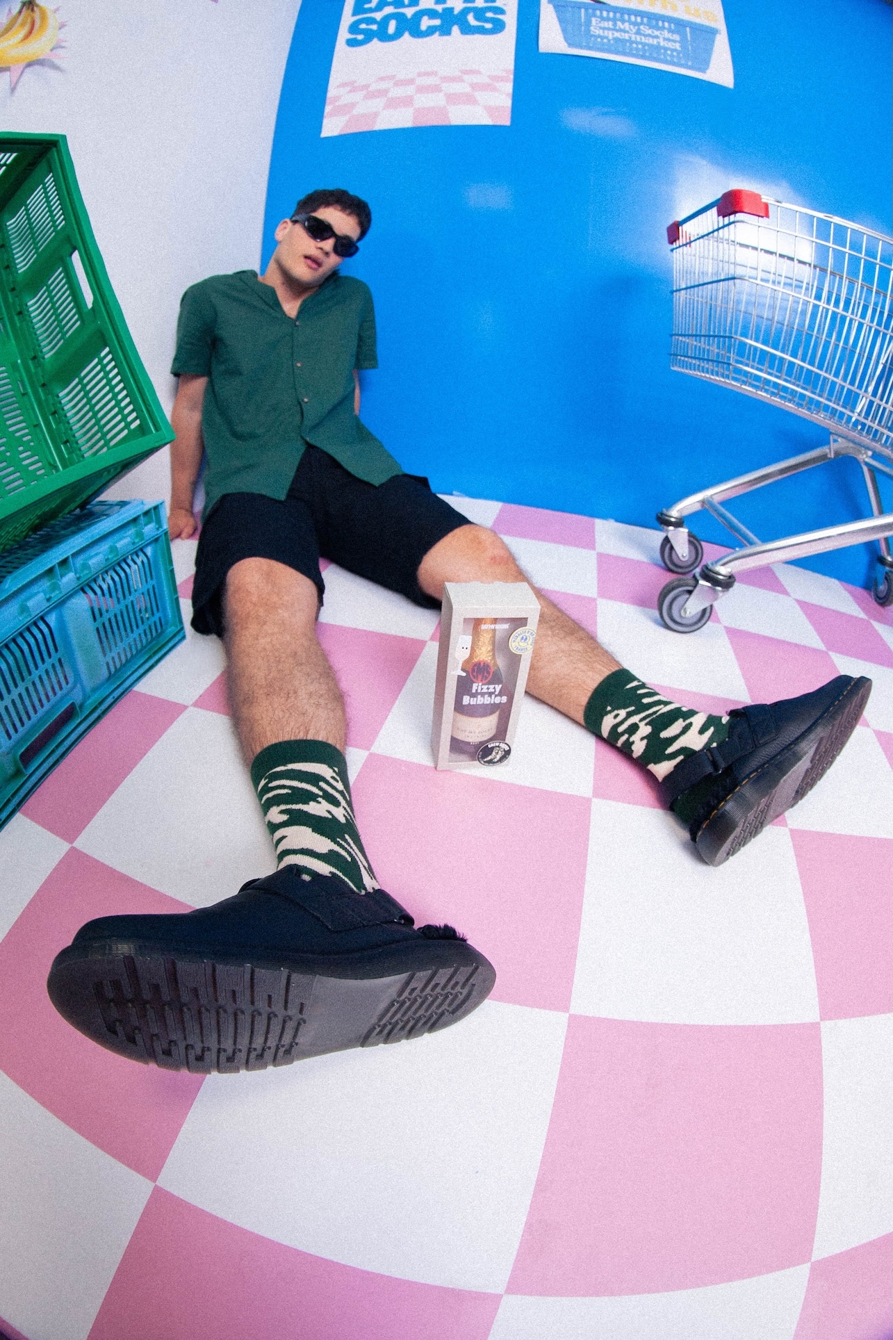 Fizzy Bubbles Socken