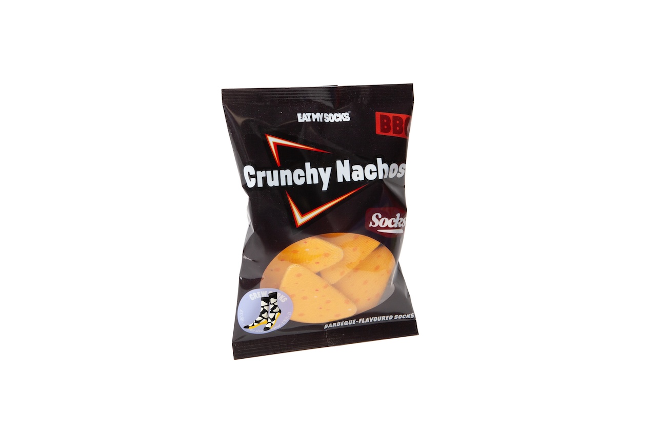 Crunchy Nachos, Black - Socken