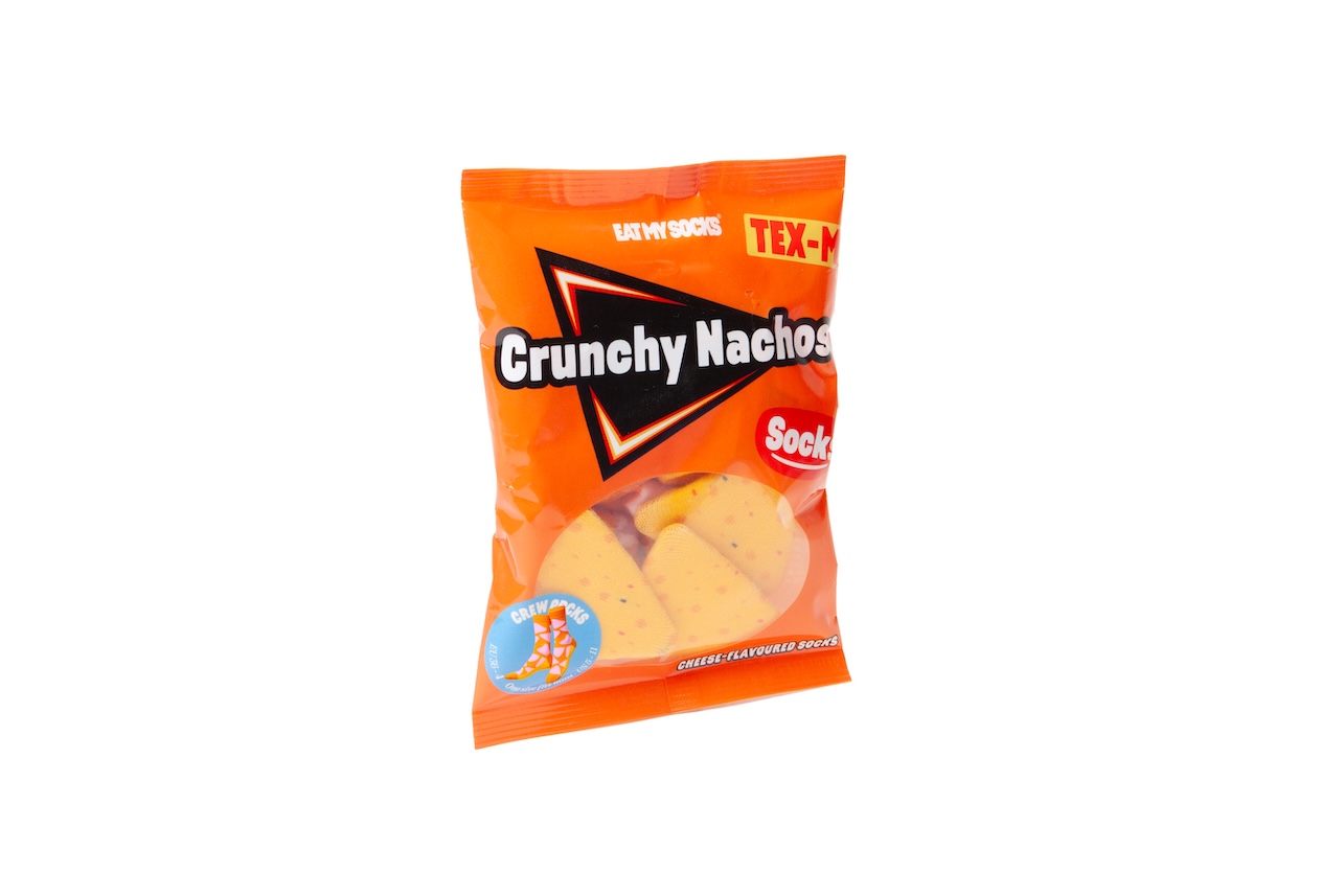 Crunchy Nachos, Orange - Socken