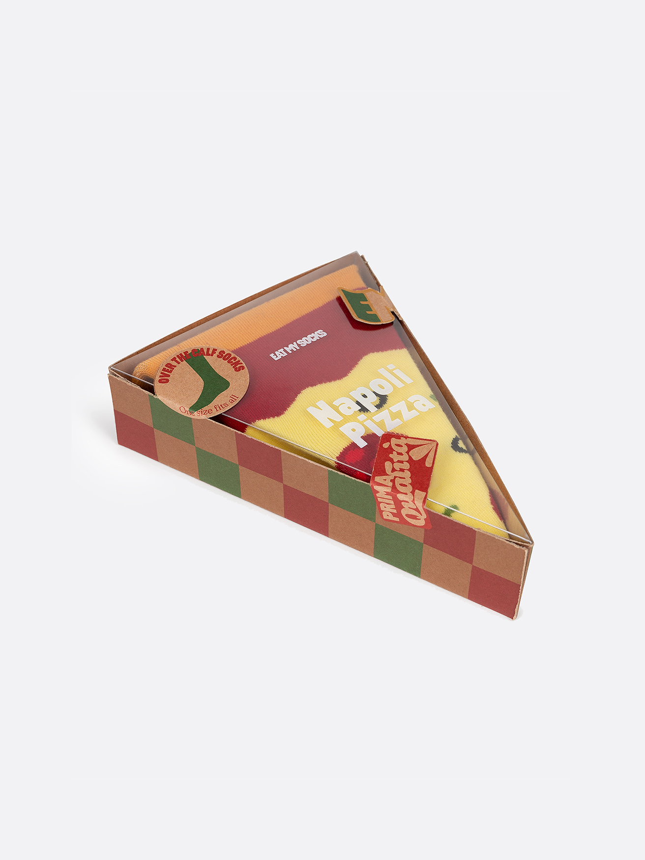 Napoli Pizza Socken, slice