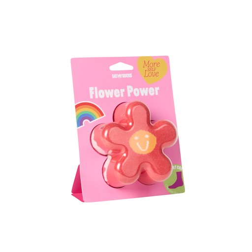 Flower Power, Socken, Red