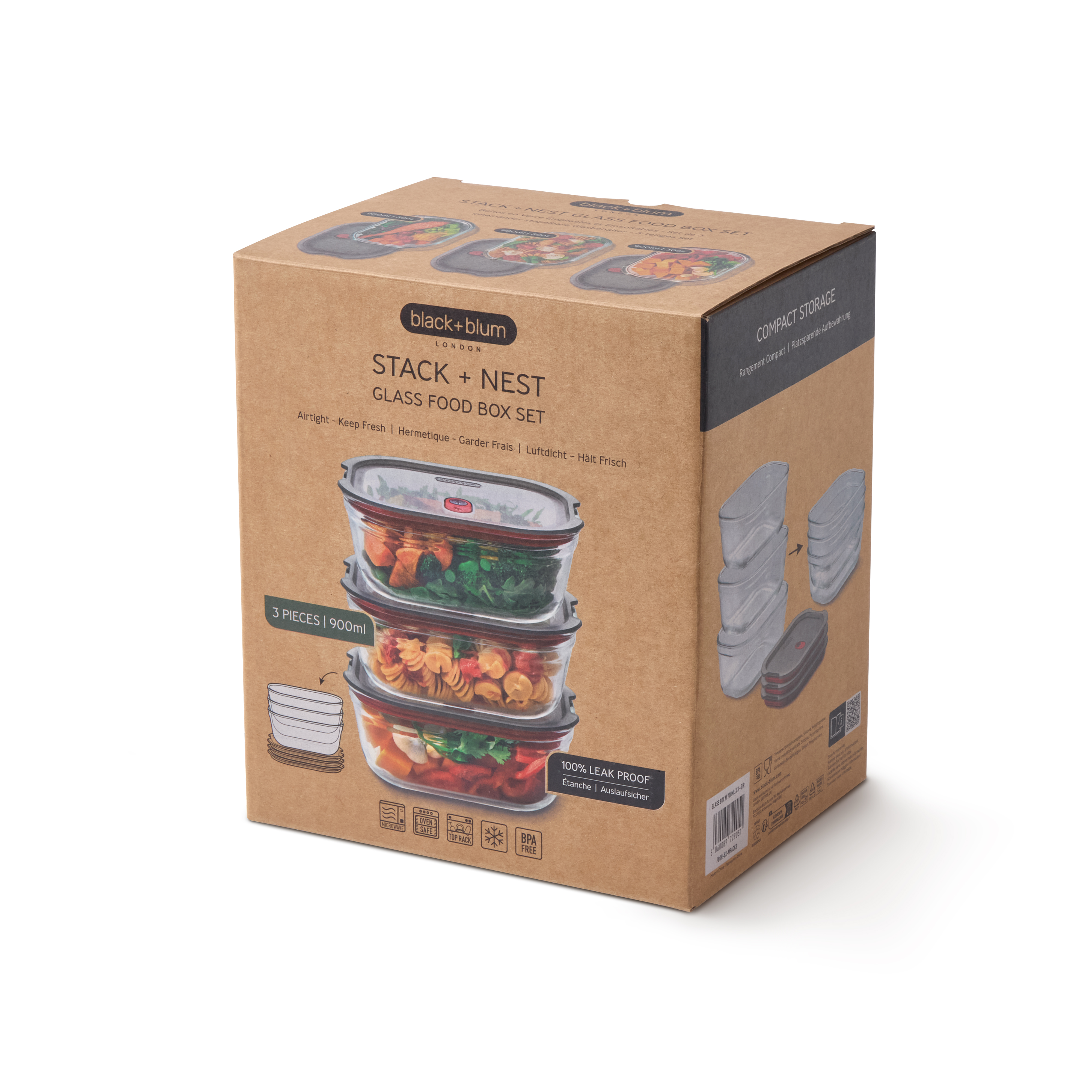 Glass Box Set Medium- Lunchbox