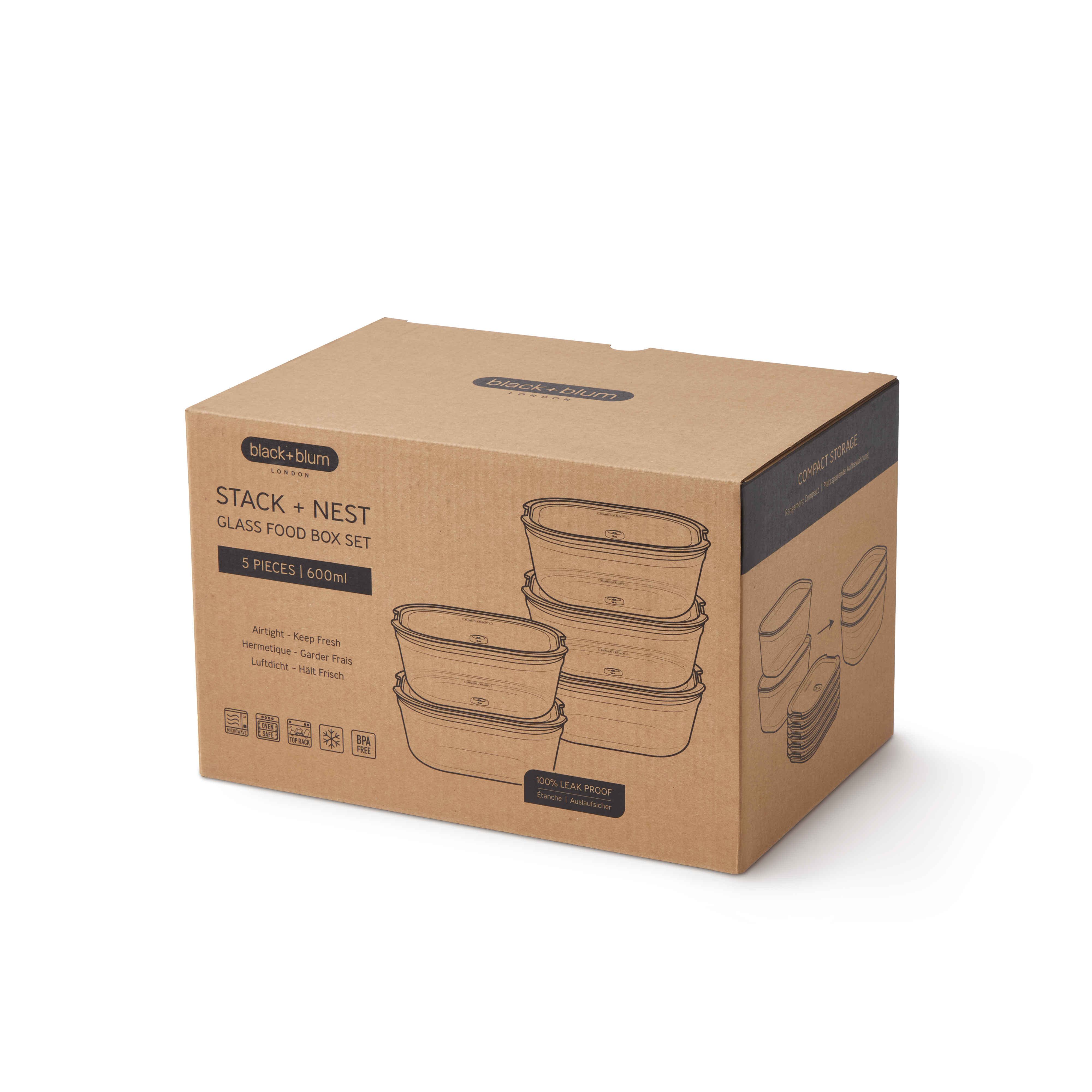 Glass Box Set S- Lunchbox