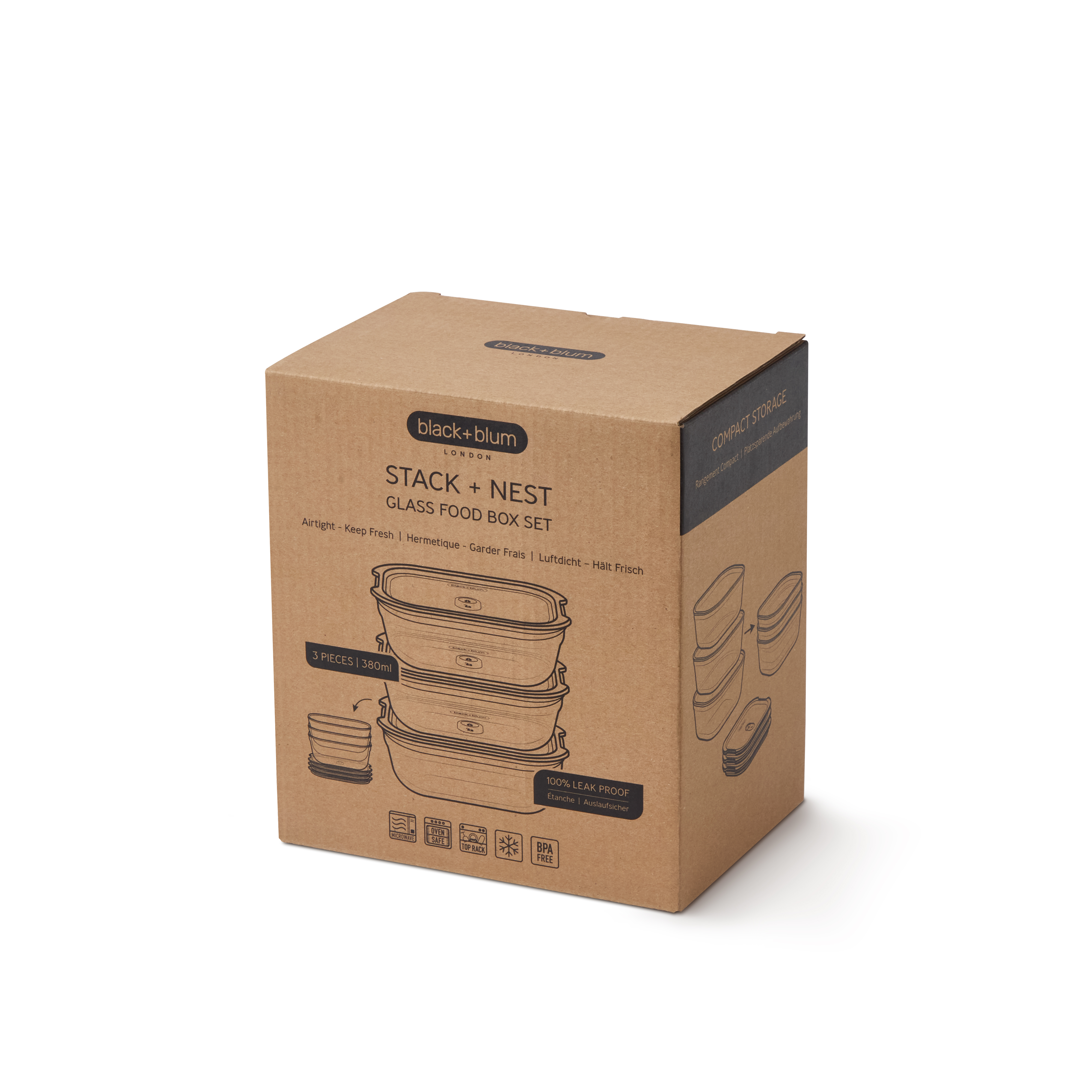 Glass Box Set XS- Lunchbox