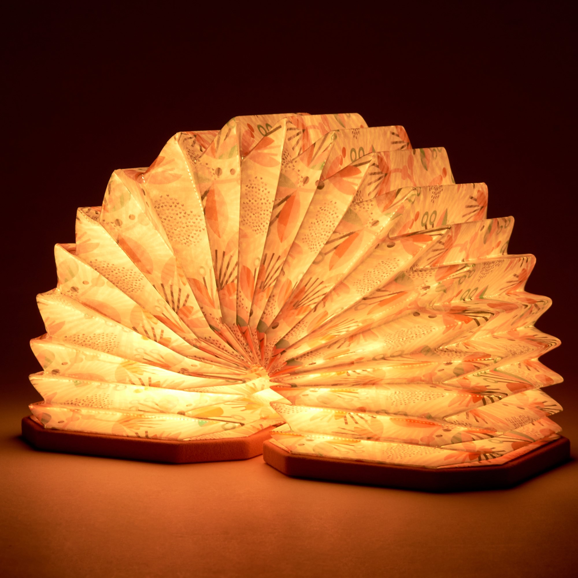 Velvet Accordion Light - Stimmungslicht in Akkordeonform / Lampion